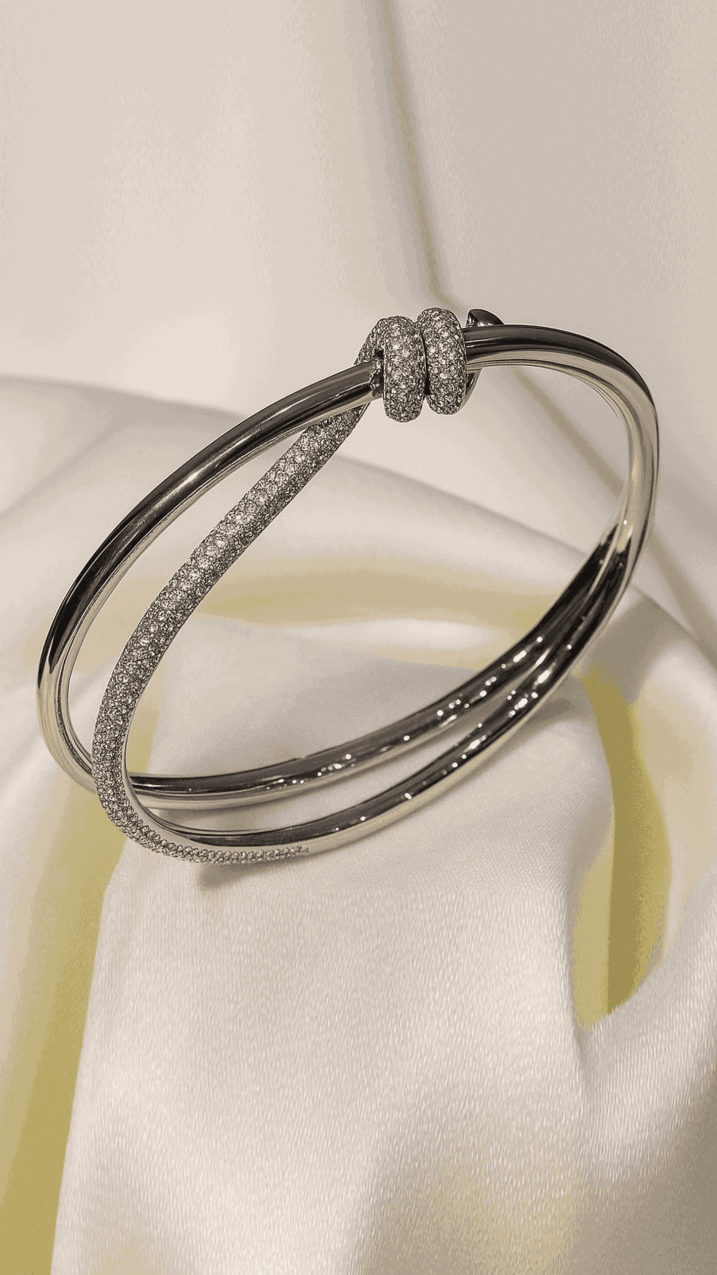 Silver Tangle Bracelet