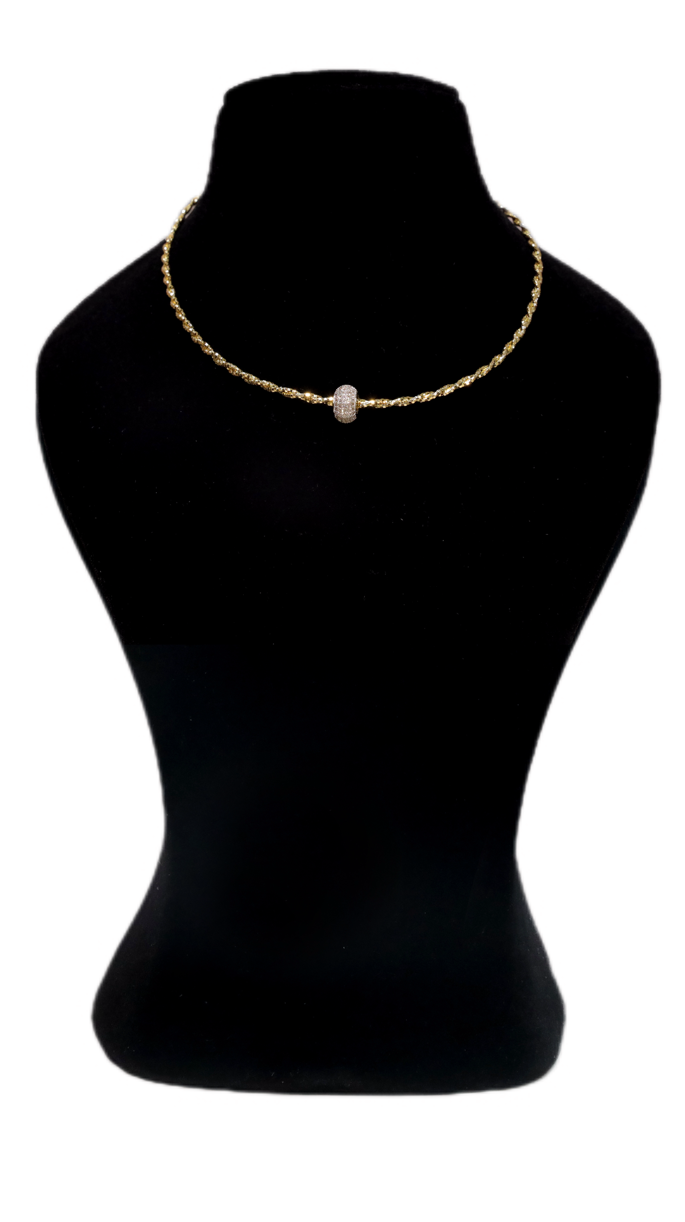 Diamond Drape Necklace